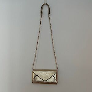 Zara Metallic Gold Mini Bag